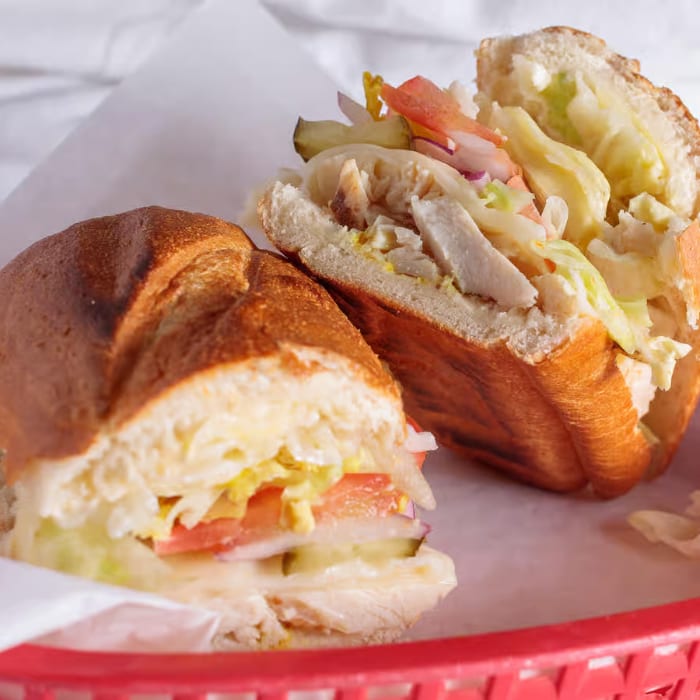 Chicken Breast Sandwich.